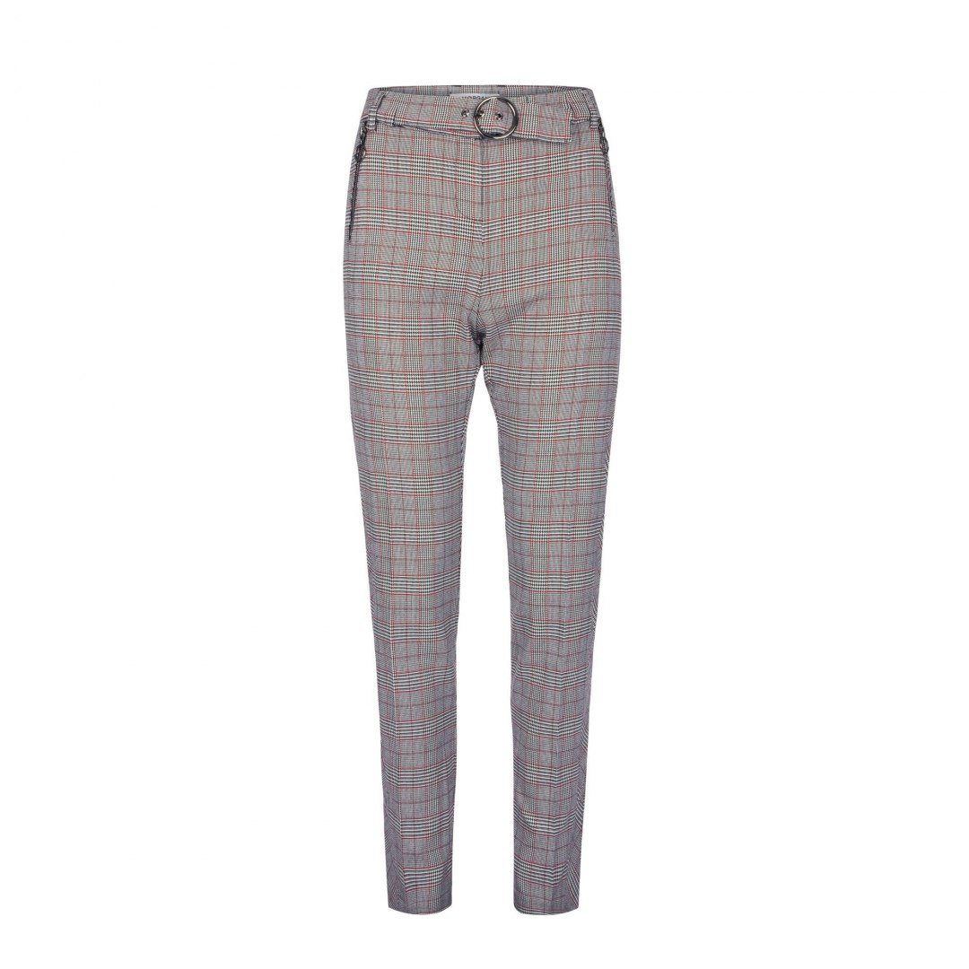 Morgan pants PONATI.F gris/rouge Morgan pants PONATI.F gris/rouge
