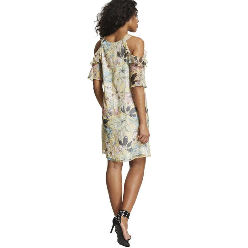 MORGAN dress ROMANI.F JAUNE CLAIR MORGAN dress ROMANI.F JAUNE CLAIR