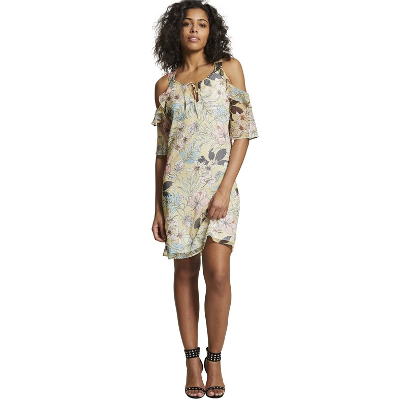 MORGAN dress ROMANI.F JAUNE CLAIR MORGAN dress ROMANI.F JAUNE CLAIR