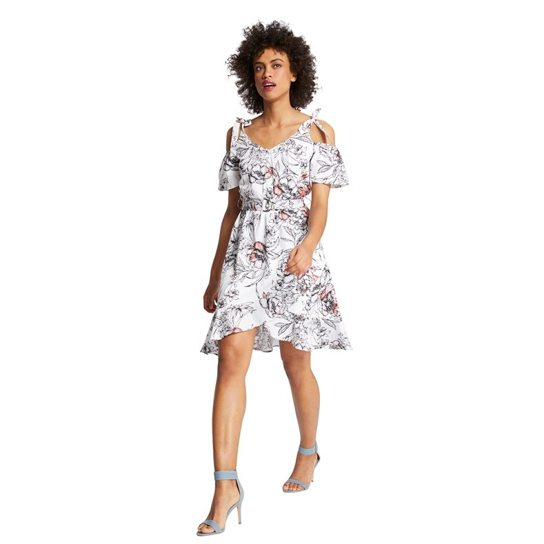 Morgan dress RAGA.F OFF WHIT/NOIR Morgan dress RAGA.F OFF WHIT/NOIR