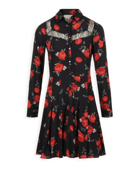 Morgan dress RANIAN.F NOIR/ROUGE Morgan dress RANIAN.F NOIR/ROUGE