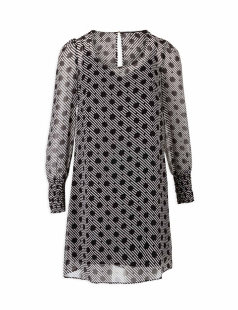 Morgan dress ROBIA.F NOIR/OF WHITE Morgan dress ROBIA.F NOIR/OF WHITE