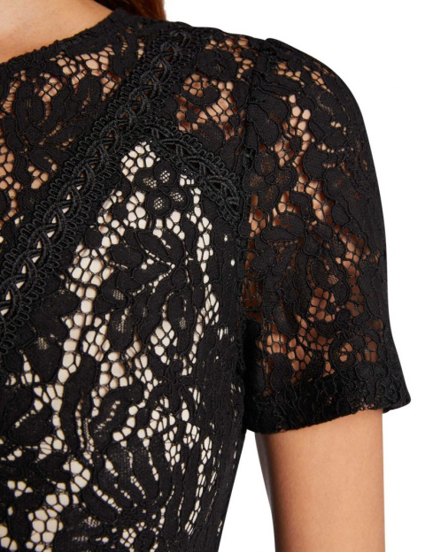 Morgan dress RCLARA.N NOIR/ECRU Morgan dress RCLARA.N NOIR/ECRU