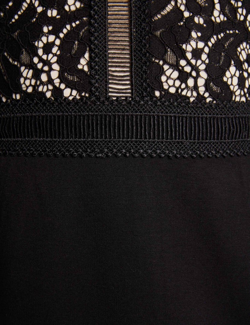 Morgan dress RCLARA.N NOIR/ECRU Morgan dress RCLARA.N NOIR/ECRU