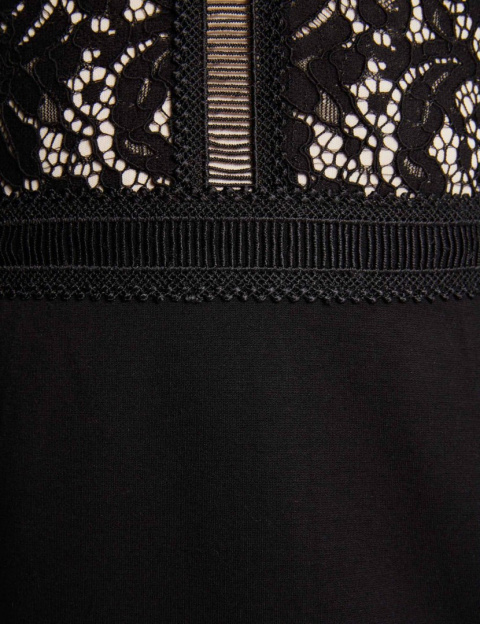 Morgan dress RCLARA.N NOIR/ECRU Morgan dress RCLARA.N NOIR/ECRU
