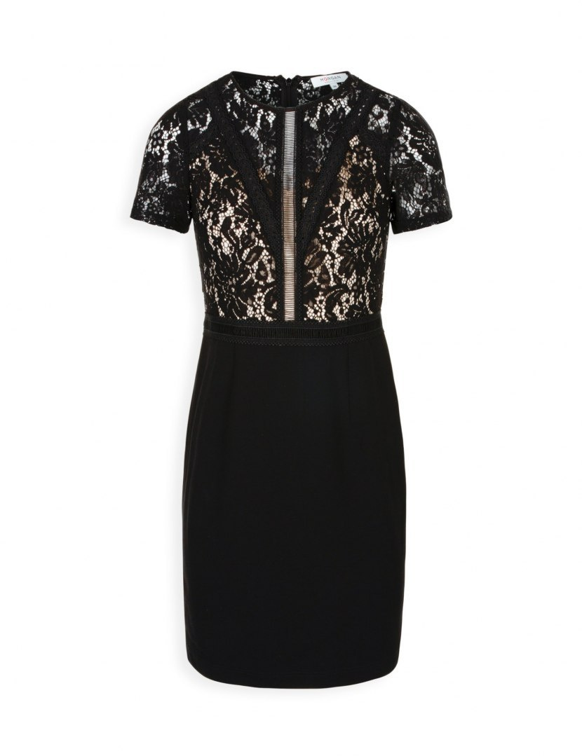 Morgan dress RCLARA.N NOIR/ECRU Morgan dress RCLARA.N NOIR/ECRU