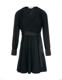 Morgan dress REVE.F NOIR