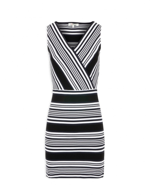 Morgan Dress RMFABI.N NOIR/OF WHITE Morgan Dress RMFABI.N NOIR/OF WHITE