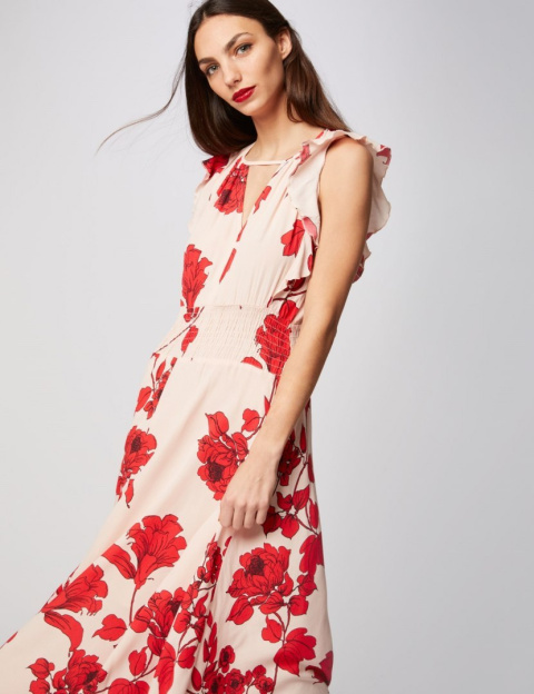 Morgan Dress RZANA.F LIPSTICK Morgan Dress RZANA.F LIPSTICK