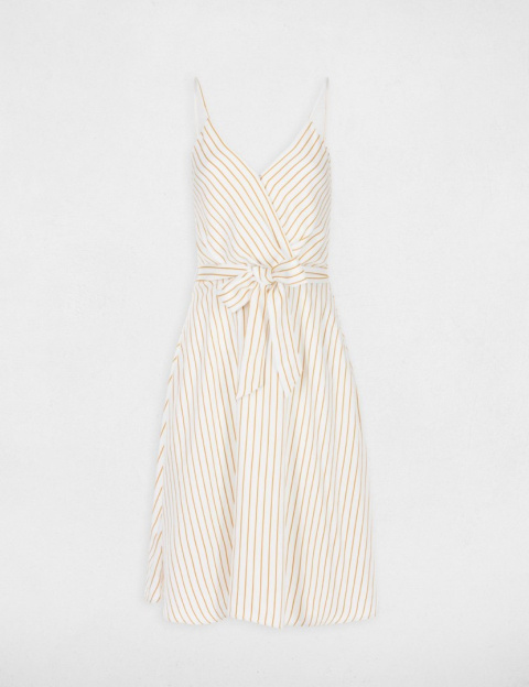 Morgan Dress RALERM.F OFF WHITE/SAFRAN Morgan Dress RALERM.F OFF WHITE/SAFRAN