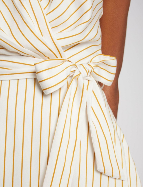Morgan Dress RALERM.F OFF WHITE/SAFRAN Morgan Dress RALERM.F OFF WHITE/SAFRAN