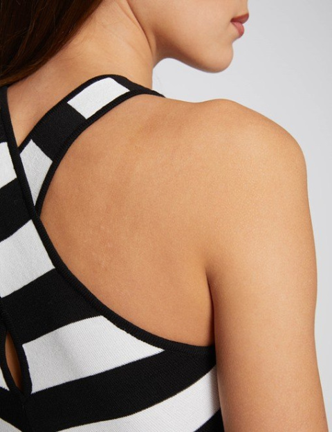 Morgan Dress RMKARA.N NOIR/OF WHITE Morgan Dress RMKARA.N NOIR/OF WHITE