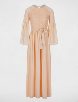 Morgan Dress ROBY.N ROSE PALE
