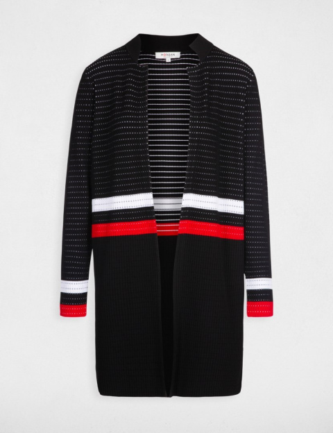 Morgan Sweater MOXFO.N NOIR/ROUGE Morgan Sweater MOXFO.N NOIR/ROUGE