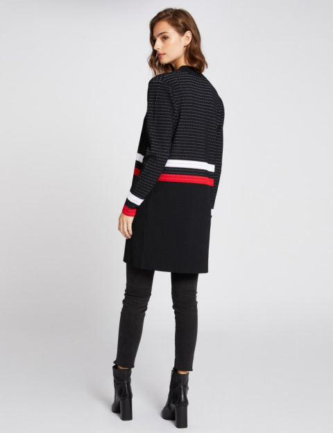 Morgan Sweater MOXFO.N NOIR/ROUGE Morgan Sweater MOXFO.N NOIR/ROUGE