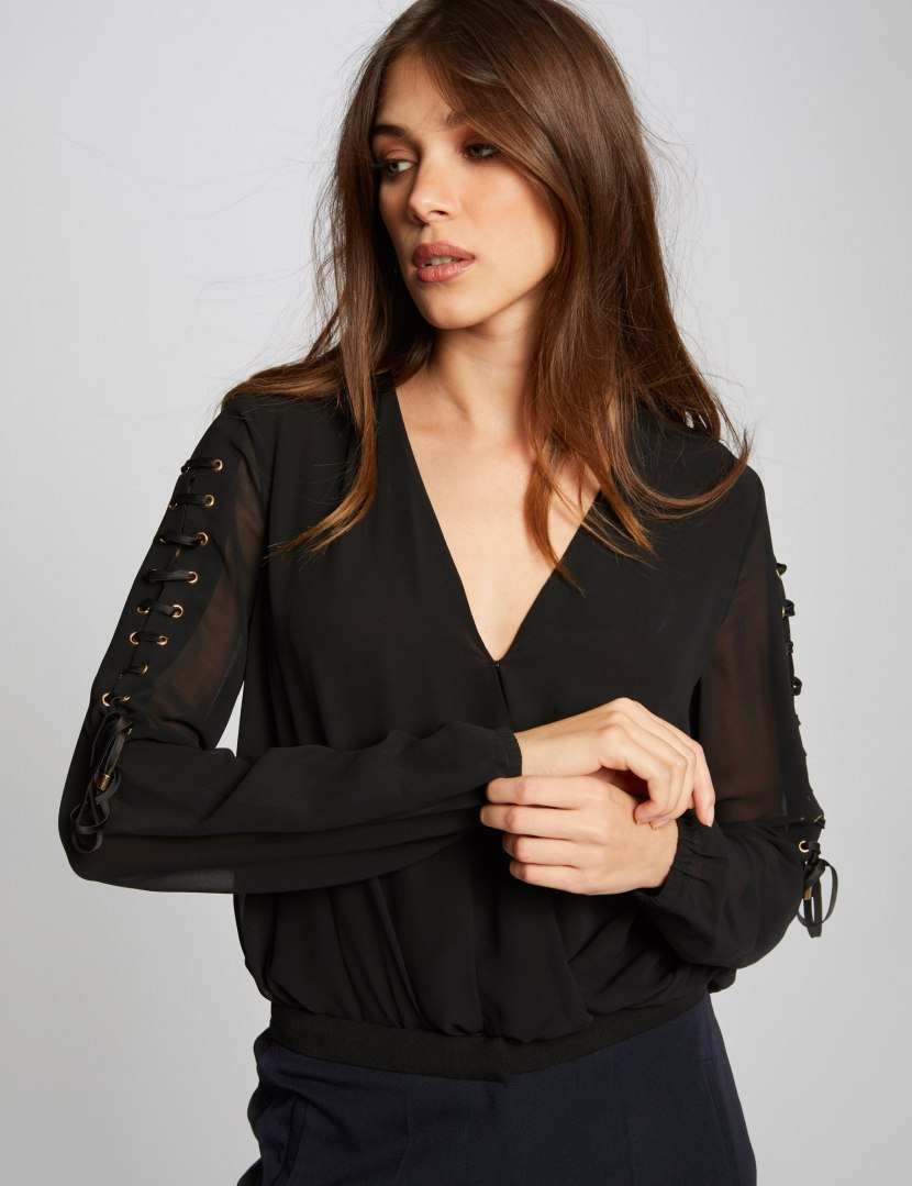Morgan Blouse OBLA.N NOIR Morgan Blouse OBLA.N NOIR