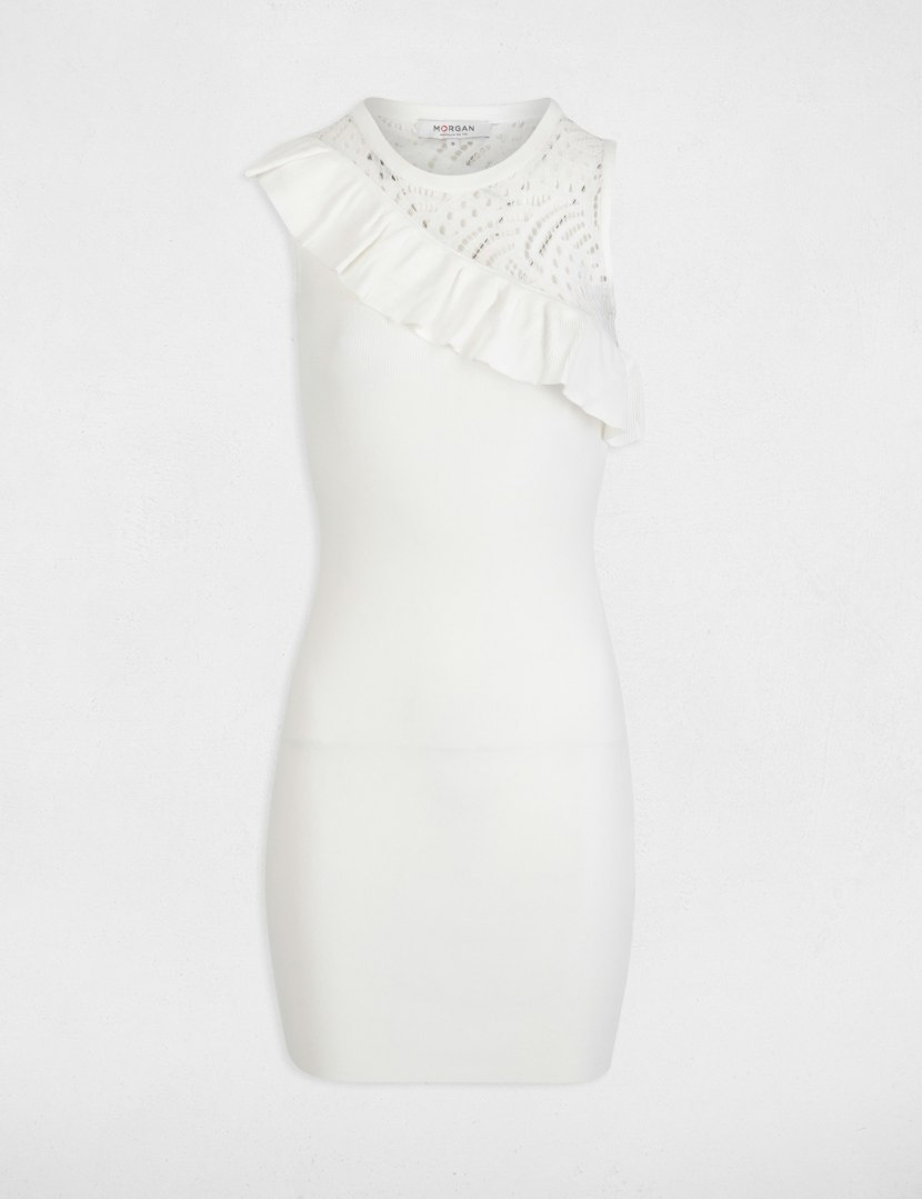 Morgan Dress RAKOL.M OFF WHITE Morgan Dress RAKOL.M OFF WHITE