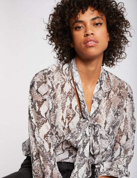 Morgan Blouse OENZO.F OF WHITE/BEIGE Morgan Blouse OENZO.F OF WHITE/BEIGE