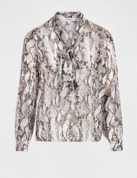 Morgan Blouse OENZO.F OF WHITE/BEIGE Morgan Blouse OENZO.F OF WHITE/BEIGE