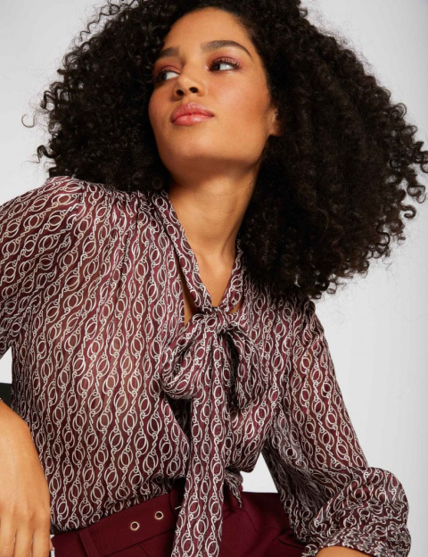 Morgan Shirt CMISS.F BORDEAUX Morgan Shirt CMISS.F BORDEAUX