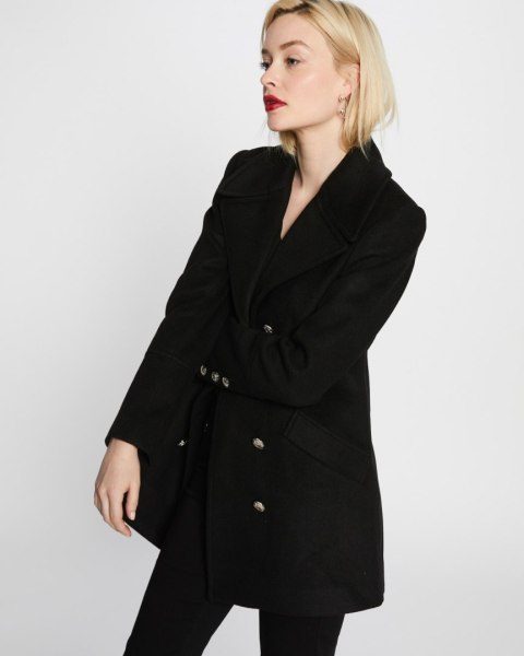 Morgan Coat GCALO.N NOIR Morgan Coat GCALO.N NOIR