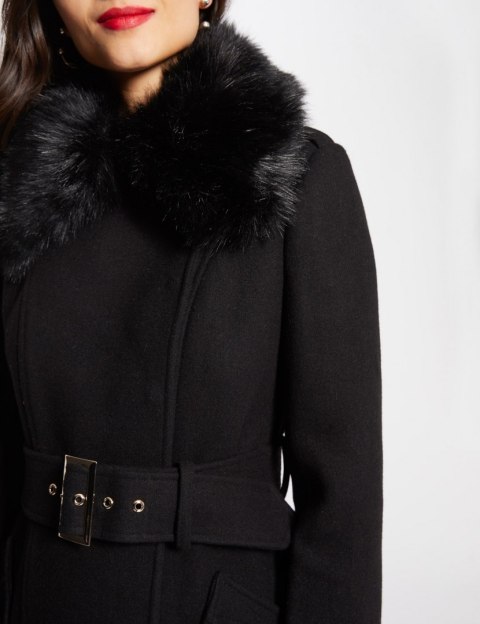 Morgan Coat GLOW.N NOIR Morgan Coat GLOW.N NOIR