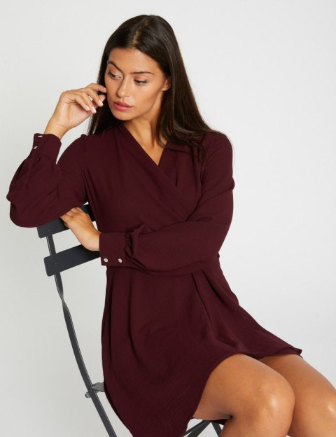 Morgan Dress RASTER.F LIE DE VIN Morgan Dress RASTER.F LIE DE VIN