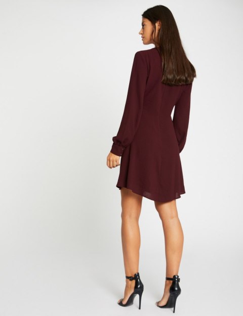Morgan Dress RASTER.F LIE DE VIN Morgan Dress RASTER.F LIE DE VIN
