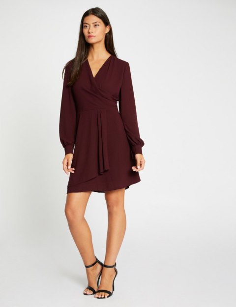 Morgan Dress RASTER.F LIE DE VIN Morgan Dress RASTER.F LIE DE VIN