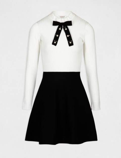 Morgan Dress RMOSS.N NOIR/OF WHITE Morgan Dress RMOSS.N NOIR/OF WHITE