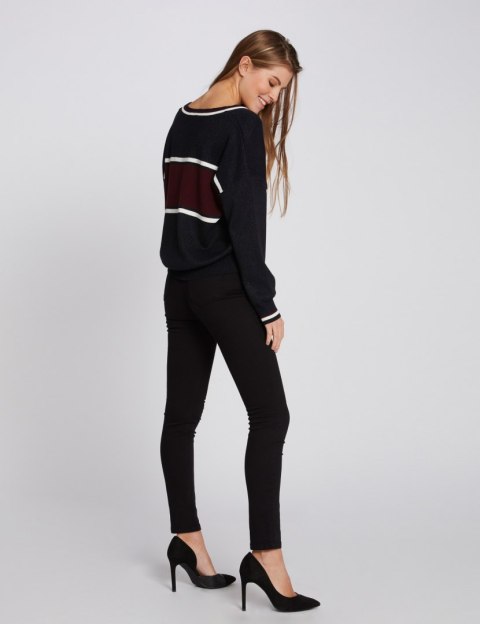 Morgan Sweater MLOVE.N MARINE/FAUVE Morgan Sweater MLOVE.N MARINE/FAUVE