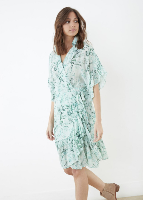 LAUREN VIDAL Dress RE3468 FLORAL LAUREN VIDAL Dress RE3468 FLORAL