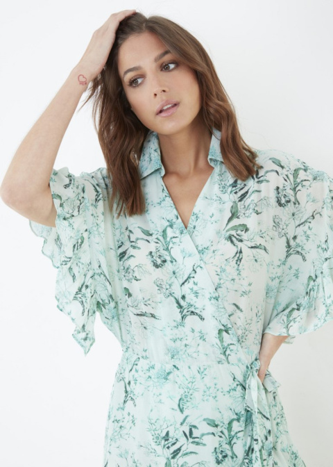 LAUREN VIDAL Dress RE3468 FLORAL LAUREN VIDAL Dress RE3468 FLORAL