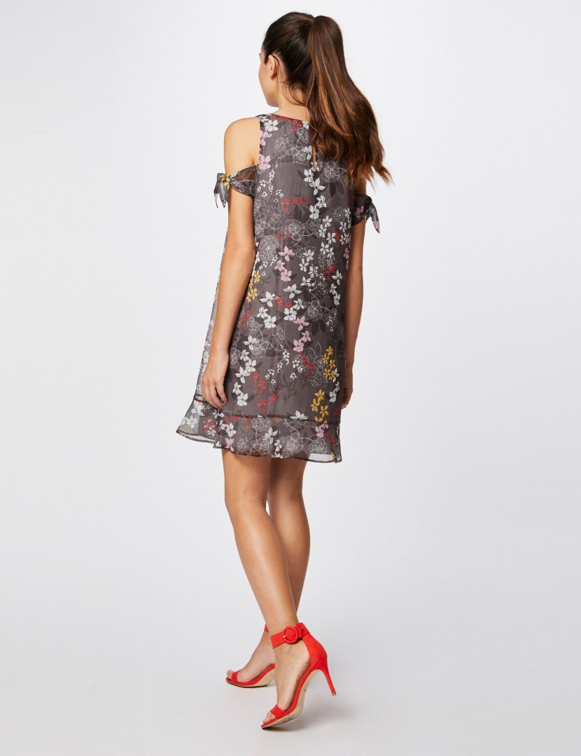Morgan Dress RODA.F KAKI GRISE Morgan Dress RODA.F KAKI GRISE
