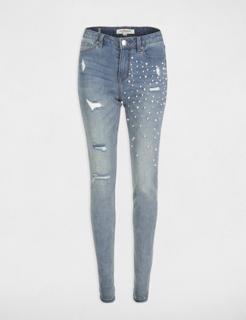 Morgan Pants PERLE.P JEAN STONE Morgan Pants PERLE.P JEAN STONE