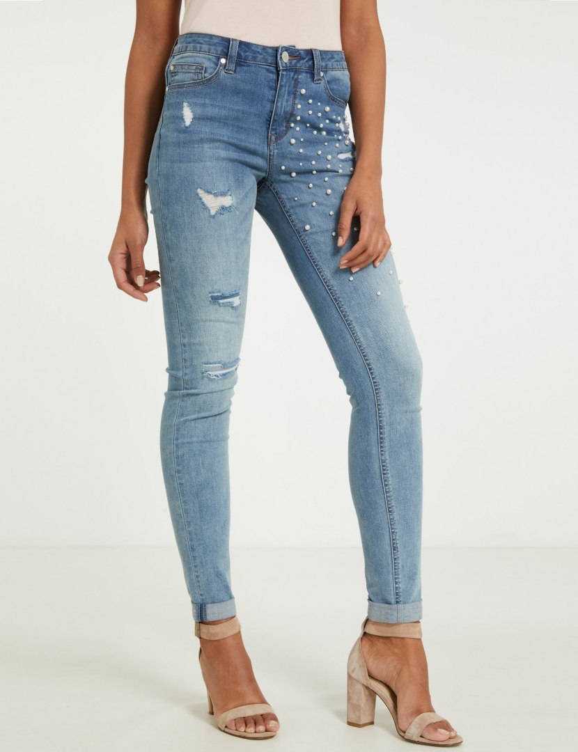 Morgan Pants PERLE.P JEAN STONE Morgan Pants PERLE.P JEAN STONE
