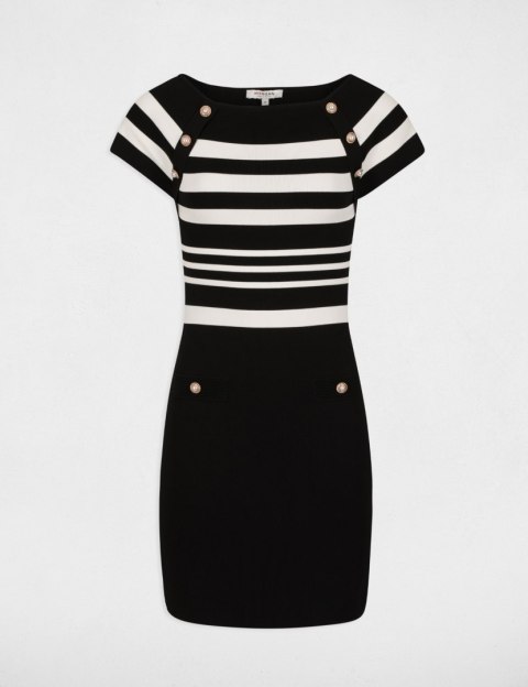 Morgan Dress RMUSIC.N NOIR/OFF WHITE Morgan Dress RMUSIC.N NOIR/OFF WHITE