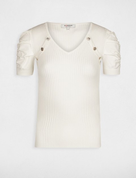 Morgan Sweater MNOLA.N OFF WHITE Morgan Sweater MNOLA.N OFF WHITE