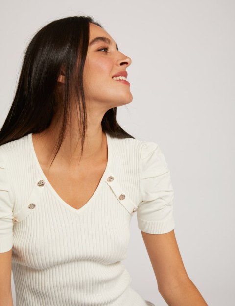 Morgan Sweater MNOLA.N OFF WHITE Morgan Sweater MNOLA.N OFF WHITE