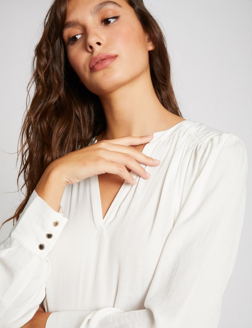 Morgan Blouse OLIA OFF WHITE Morgan Blouse OLIA OFF WHITE