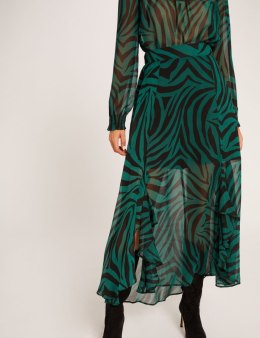 Morgan Skirt JZEBI.F VERT IMPRIME