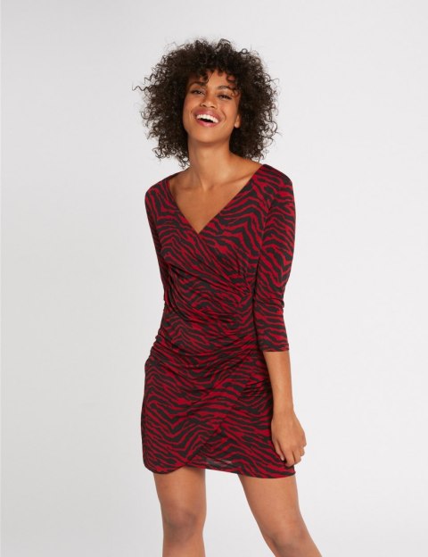 Morgan Dress RIO.P NOIR/BORDEAUX Morgan Dress RIO.P NOIR/BORDEAUX