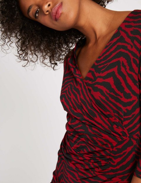 Morgan Dress RIO.P NOIR/BORDEAUX Morgan Dress RIO.P NOIR/BORDEAUX