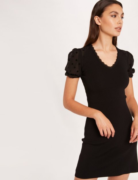 Morgan Dress RMBISOU NOIR Morgan Dress RMBISOU NOIR