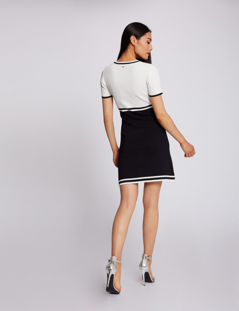 Morgan Dress RMODIA MARINE/OFF WHITE Morgan Dress RMODIA MARINE/OFF WHITE
