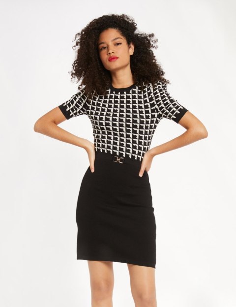 Morgan Dress RMOLI NOIR/JAC OFF WHITE Morgan Dress RMOLI NOIR/JAC OFF WHITE