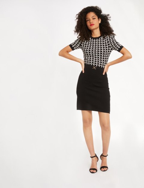 Morgan Dress RMOLI NOIR/JAC OFF WHITE Morgan Dress RMOLI NOIR/JAC OFF WHITE