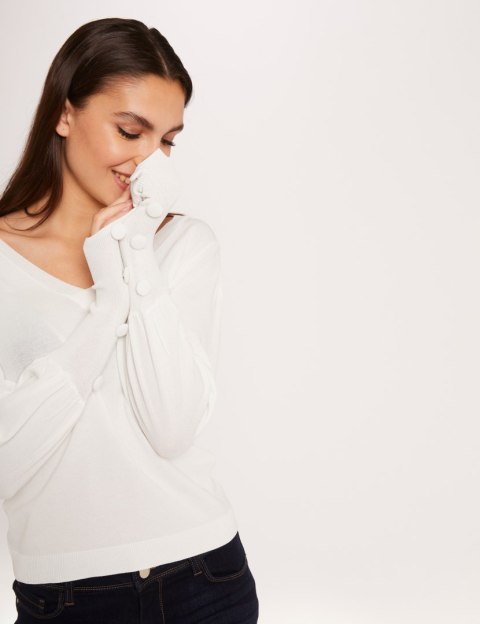 Morgan Sweater MANUELA OFF WHITE Morgan Sweater MANUELA OFF WHITE
