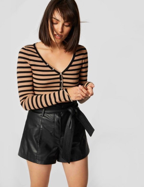 Morgan Sweater MATA CARAMEL/NOIR Morgan Sweater MATA CARAMEL/NOIR