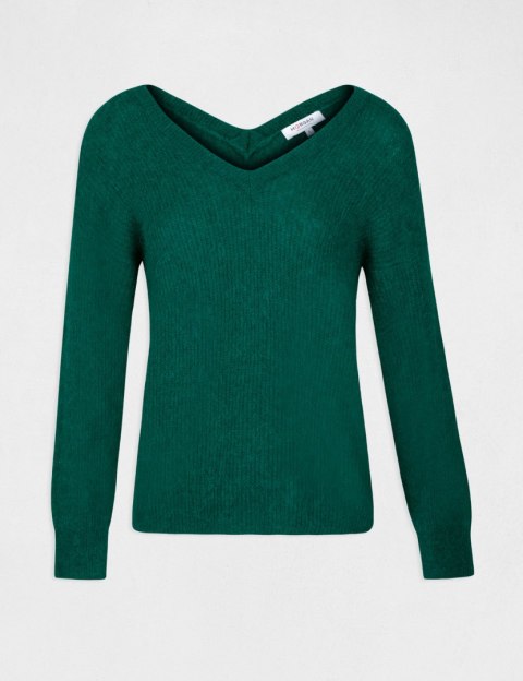 Morgan Sweater MATILDA VERT IMPRIME Morgan Sweater MATILDA VERT IMPRIME
